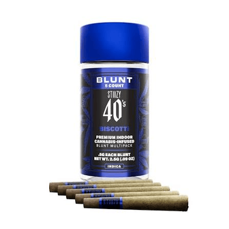 STIIIZY 40’s Infused Blunt 5 Pack *DEAL 2/$60*