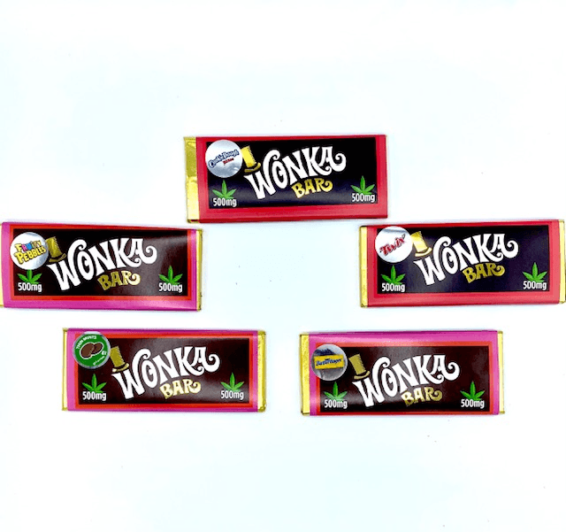 Wonka 1000mg Chocolate Bars