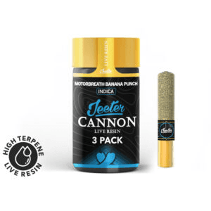 Jeeter CANNON Live Resin Pre-Roll 3pk