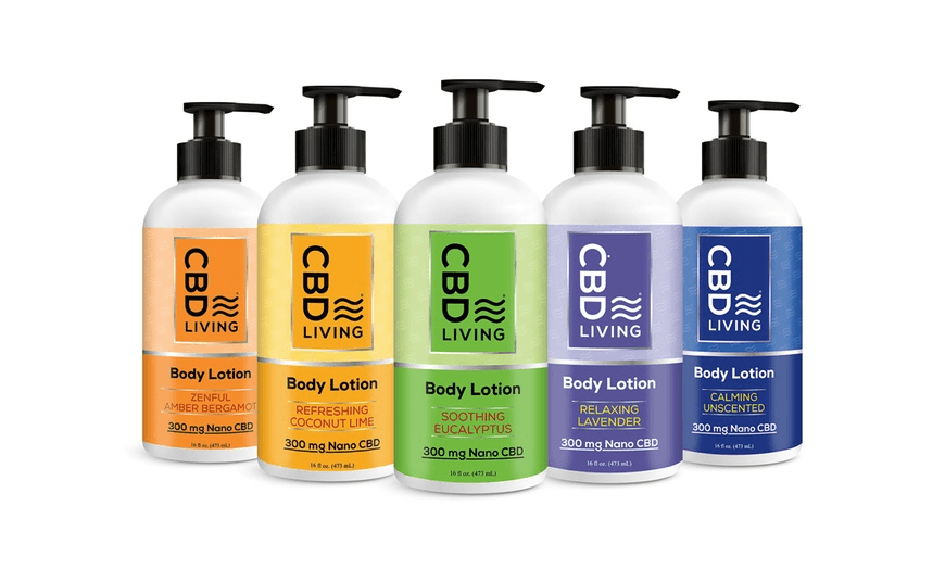 CBD Living 300mg Body Lotion