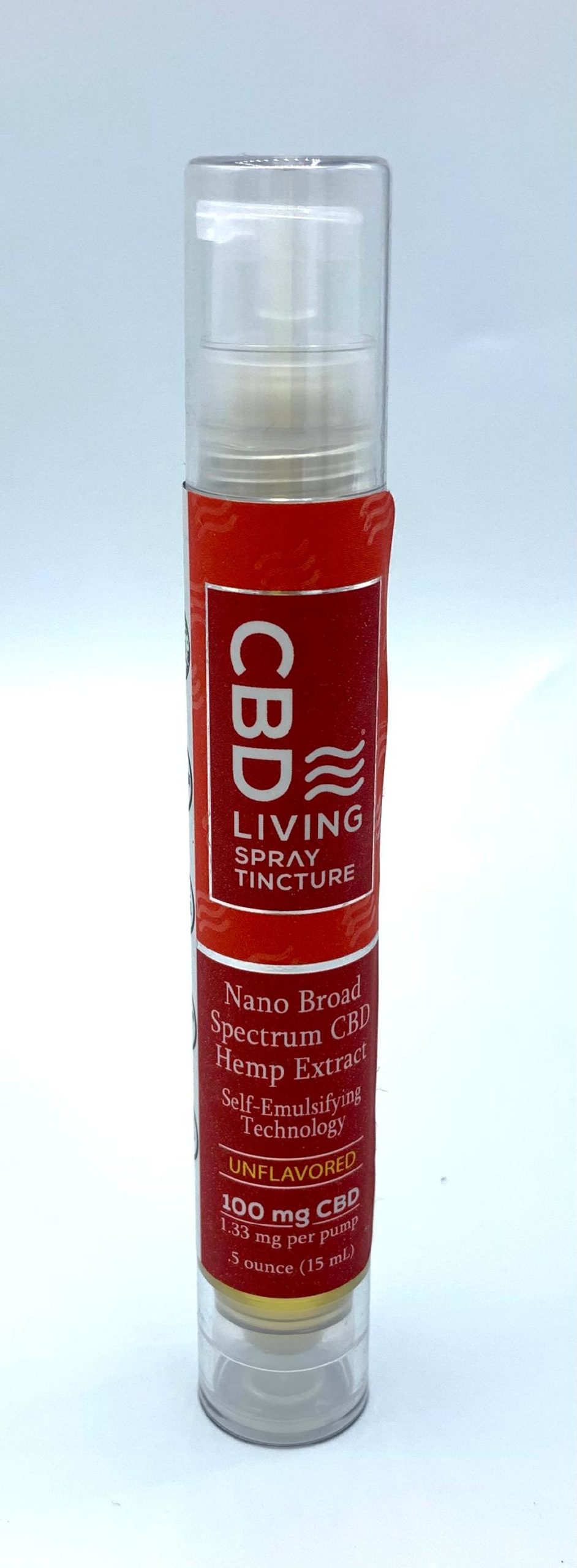 CBD Living Spray Tincture – 100mg
