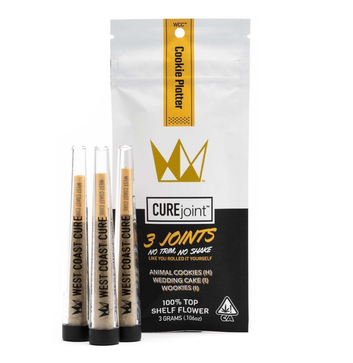 **SOLD OUT** West Coast Cure 3g Joint Pack