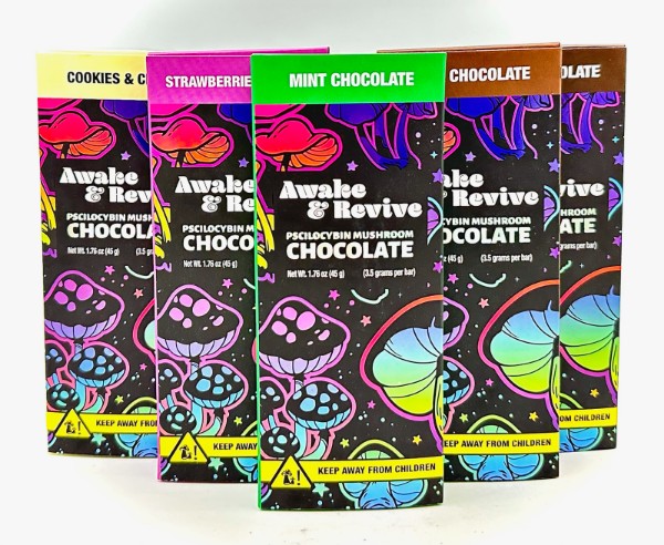 *SOLD OUT* Awake & Revive Mushroom Chocolate 3.5g *2 for $50*