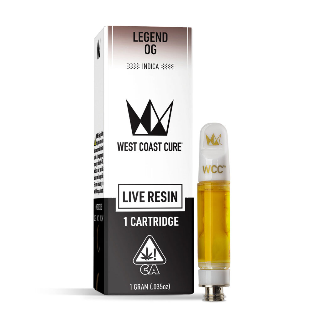 **SOLD OUT** West Coast Cure 1g LIVE RESIN Cart