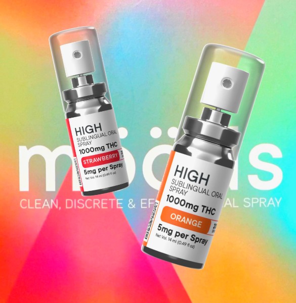 **SOLD OUT** mӧӧds HIGH Pure THC 1000mg Oral Spray