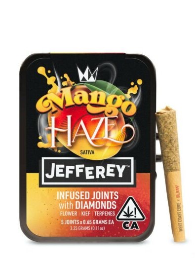 West Coast Cure JEFFREY Diamond Infused Joint 5pk