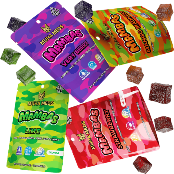 Muha Meds Mambas Solventless Gummies *100mg for $20*